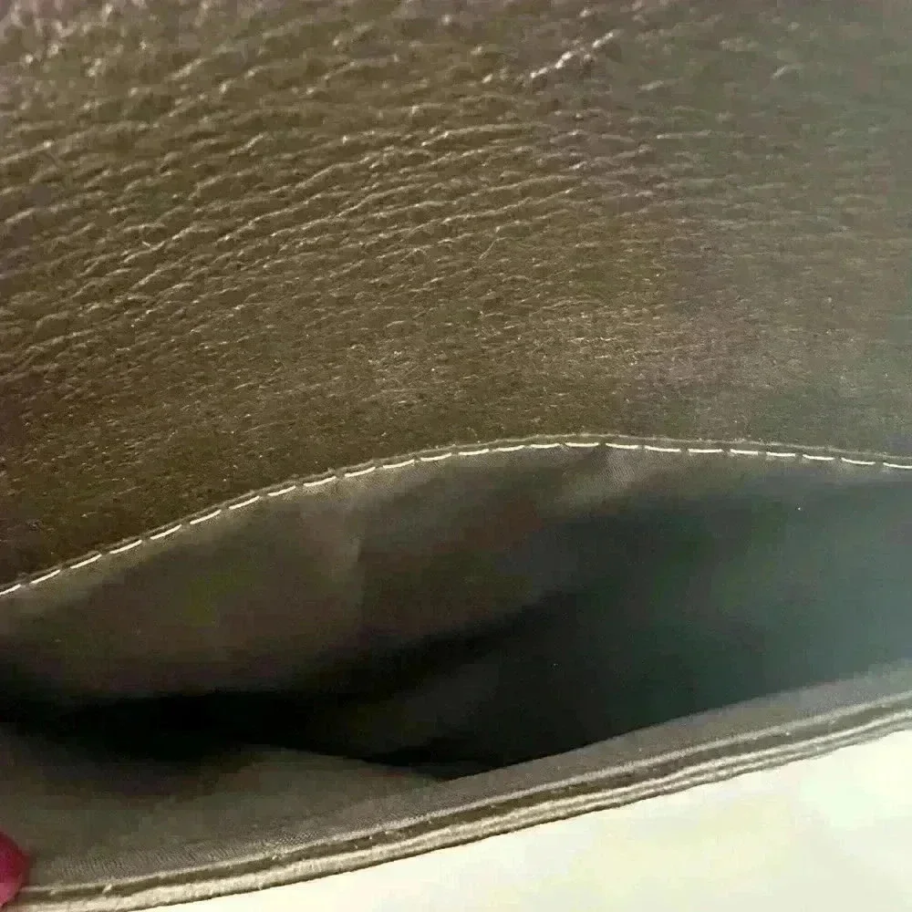 Men's Brown Leather Side Bag iPad Bag Brown Messenger Bag For Men (544)